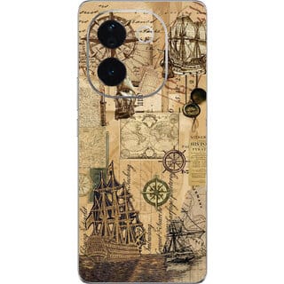 Yug Emporium Back Skin Wrap For IQOO Z9s Pro 5G Premium Quality Full Coverage (TIME ZONE) (Mobile Back Cover, Multicolor)