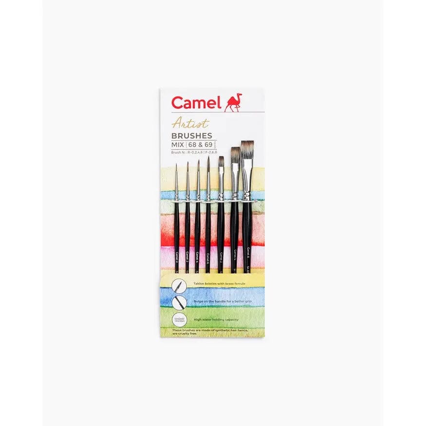 Camel Artist Brushes Mix 68 & 69 Series Set