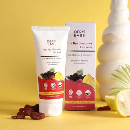 Dermease Bye Bye Blemishes Face Wash for Clear Skin