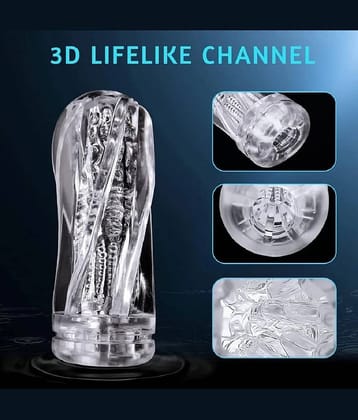 TRAIL MALE MASTURBATOR CUP REALISTIC VAGINA ANAL 3D SEX TOY FOR MEN by KAMAHOUSE
