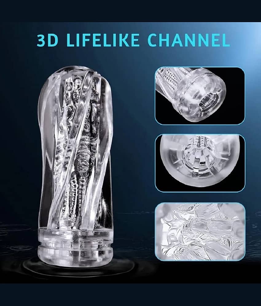 TRAIL MALE MASTURBATOR CUP REALISTIC VAGINA ANAL 3D SEX TOY FOR MEN by KAMAHOUSE
