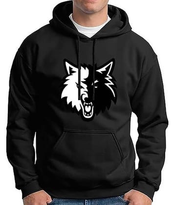 code yellow Fleece Hooded Men's Sweatshirt - Black ( Pack of 1 )