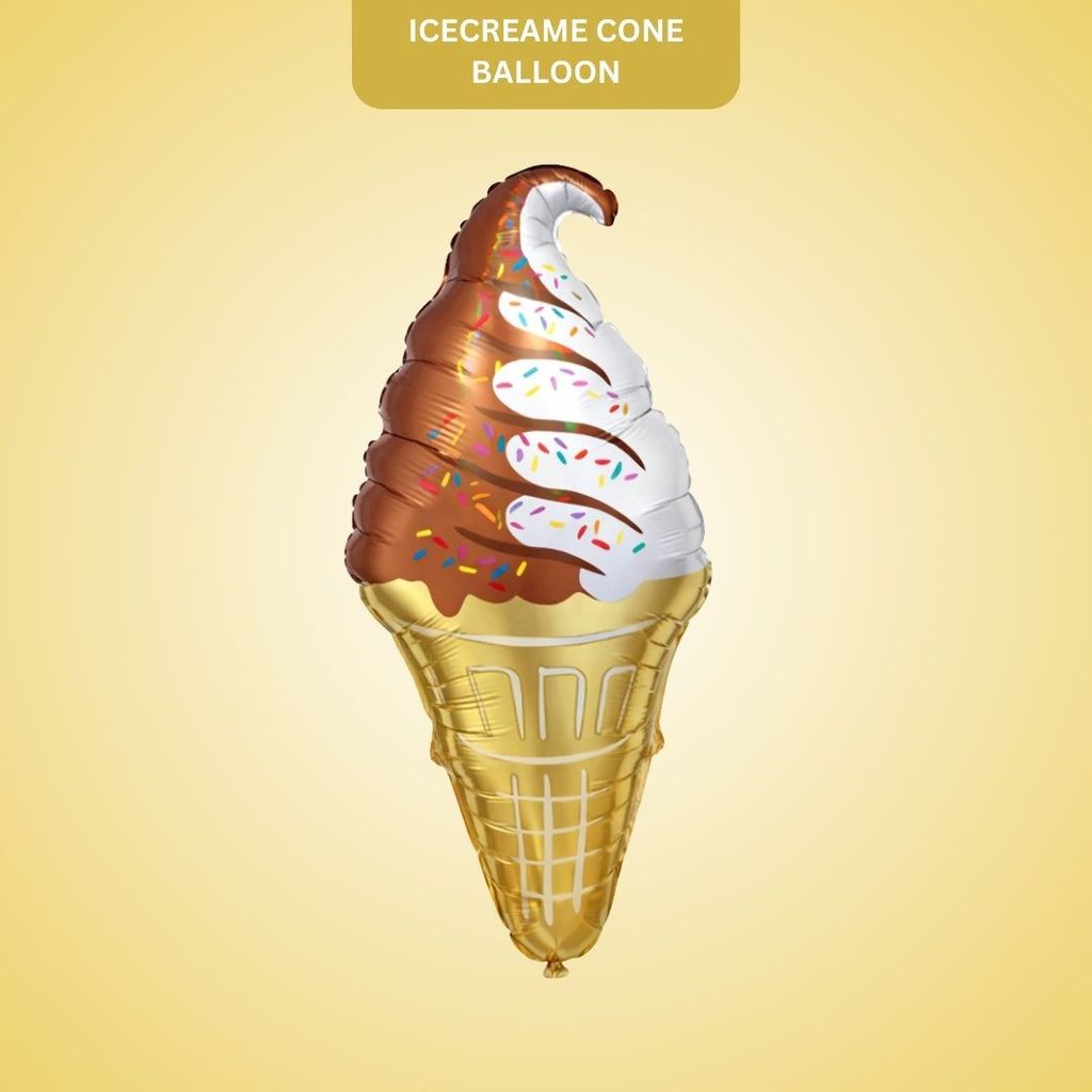 Icecreame Cone Balloon 41"P40 - Party and Festive Needs | Buy online on ZillyBuy