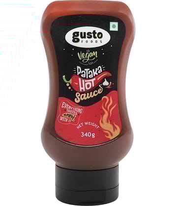 Gusto Foods Spicy Hot Chili Red Hot Dip Sauce 340 g