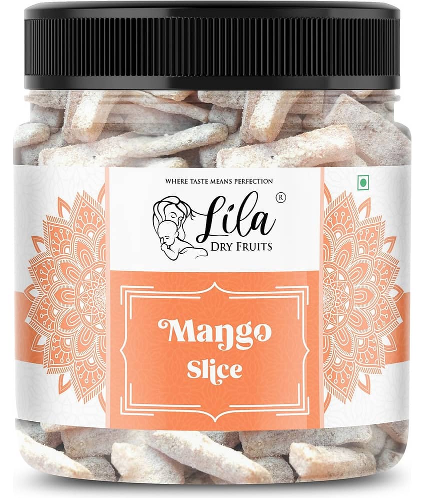 LILA DRY FRUITS Shahi Mango Slice Mukhwas 100 Gms | Traditional Indian After Meal Digestive | Delicious Sweet and Tangy Aam Perfect for Giftings