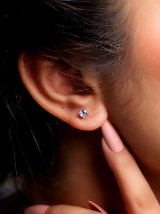 Dazzling Diamond-Cut Earrings | 925 Silver-925 Silver