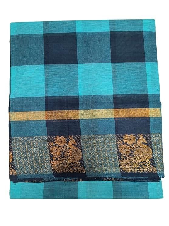 pure Cotton saree, zari border, without blowse saree multi design border.