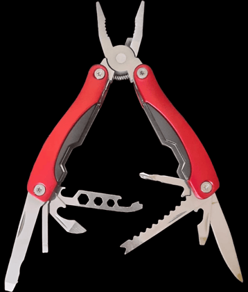 RED 15 IN 1 MULTIFUNCTIONAL  PLIER