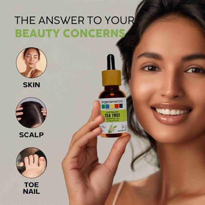 Organix Mantra Eucalyptus Essential Oil for Skin, Hair, Sinus & DIY- 100% Natural & Steam Distilled Oil - 15M