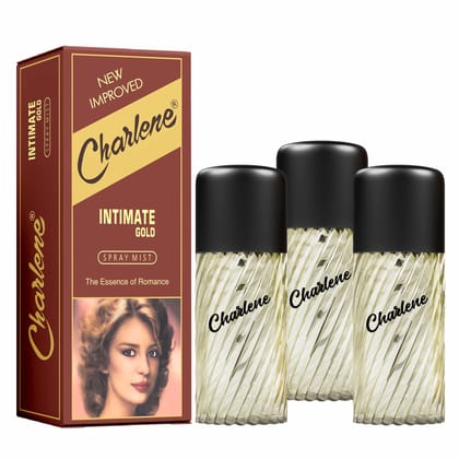 CHARLENE Luxury Perfume For Men & Women - Intimate Gold 30Ml (Pack Of 3) CHARLENE Luxury Perfume For Men & Women - Intimate Gold 30Ml (Pack Of 3) - 30 ml (Pack of 3)