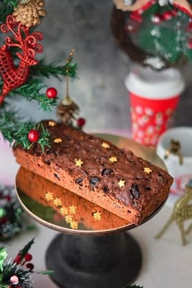 Kadhali Christmas Plum Cake (500g) | Raw Banana & Buckwheat Flour | Festive Traditional Dessert