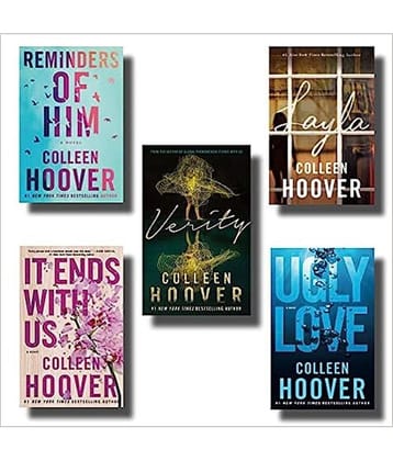 Ugly Love + It Ends With Us + Verity + Layla + Reminder Of Him ( Combo Of Romantic Books By Colleen Hoover) Paperback – Big Book, 1 January 2021