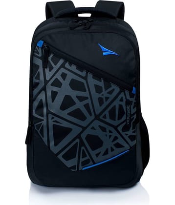 Lunar's 37 Ltrs Black Backpack