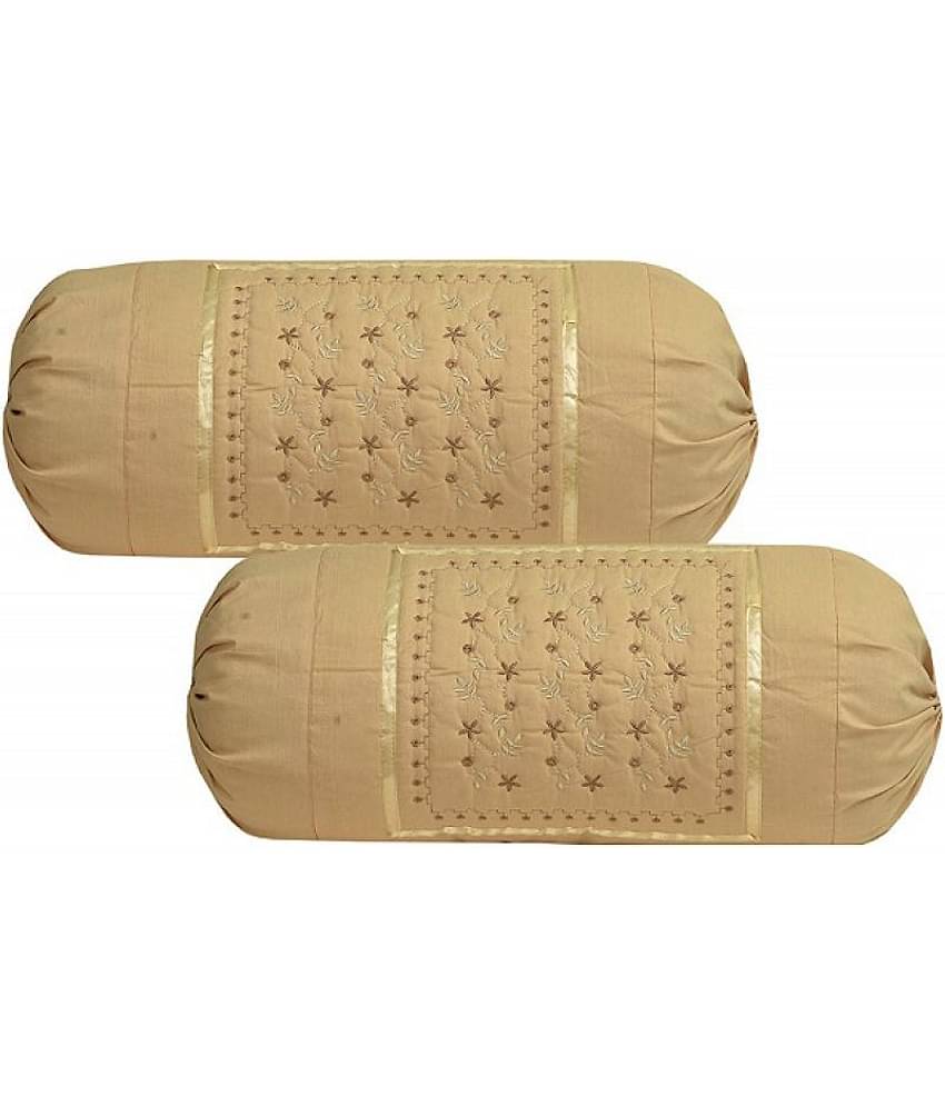 Dream Decor Pack of 2 Beige Pillow Cover