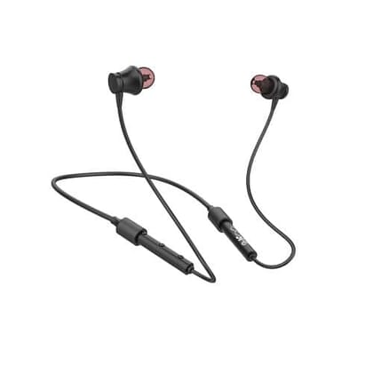 Walta Elite Crush Neckband with Mic, 10mm Drivers, Neckbands for Music, Travelling, Calling - Black