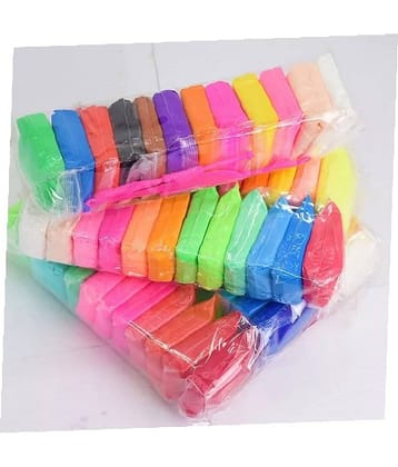 Freedy (Pack of 12) Air Dry Clay, Colorful Children Soft Clay, Creative Art Crafts, Gifts for Kids-Multi Color. Non-Toxic Modeling Magic Fluffy Foam Bouncing Clay Putty Kit for Kids with Tools