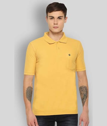 Dollar - Grey Cotton Blend Regular Fit Men's Polo T-Shirt ( Pack of 1 )