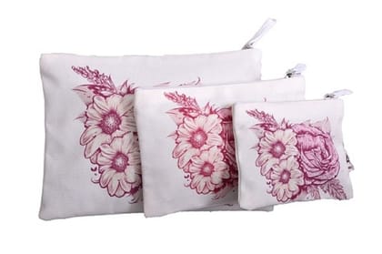 Astara Canvas Digital Printed Pouches, Shape: Square, Packaging Type: Single Cellophane