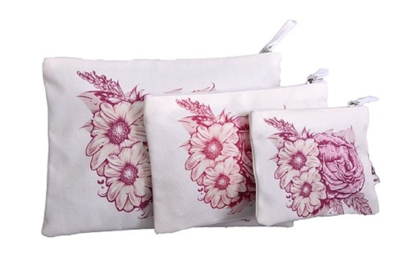 Astara Canvas Digital Printed Pouches, Shape: Square, Packaging Type: Single Cellophane