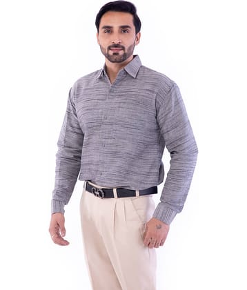 DESHBANDHU DBK - Grey Cotton Regular Fit Men's Formal Shirt (Pack of 1)