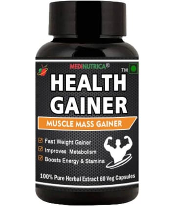 Medinutrica Health Gainer Weight Gain Veg Capsule Capsule 60 No.S Pack of 1