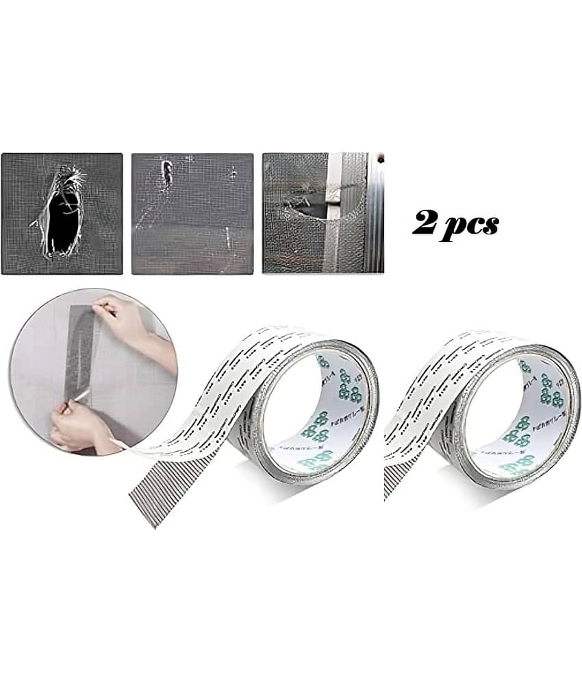 Screen Repair Tape,Window Screen Repair Kit Strong Adhesive Screen Patch Repair(Pack of 2)