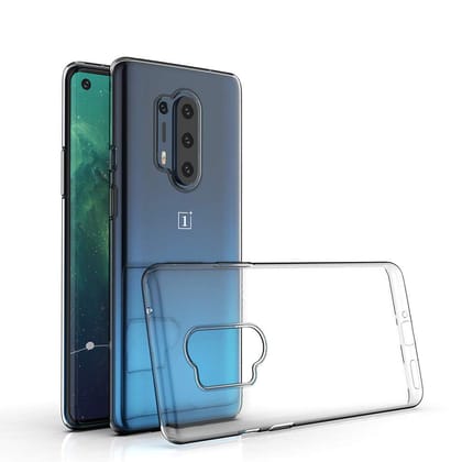 JGD PRODUCTS for OnePlus 8 Pro Premium Transparent Hybrid Soft Slim Dust Proof Back Case Cover with Camera Protection JGD PRODUCTS for OnePlus 8 Pro Premium Transparent Hybrid Soft Slim Dust Proof Back Case Cover with Camera Protection - Transparent