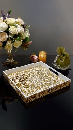 Ferns & Petals: 4 Wall Tray