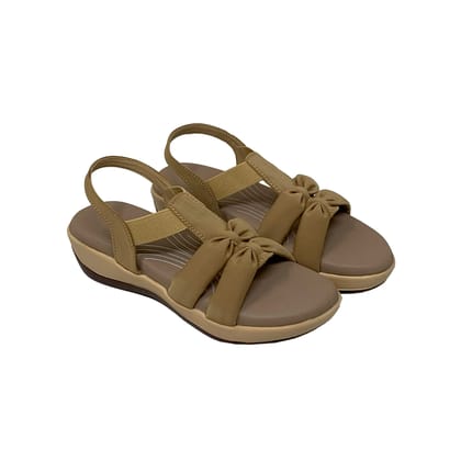 SoftTwist Comfort Sandals-Beige / 36
