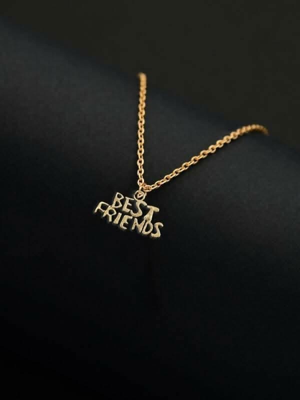 Pinapes Best Friends Forever and Ever Heart Necklace โ Friendship Jewelry Set for Girls & Women