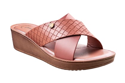 Puntoblu Ladies Peach Chappal PU-Peach / 3
