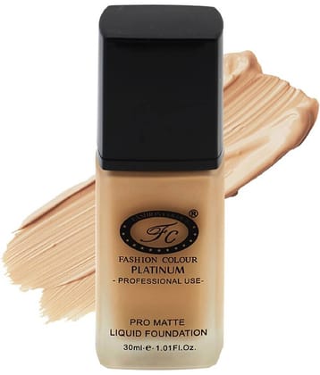 Fashion Colour - Deep Brown Liquid Matte Foundation 30 gm