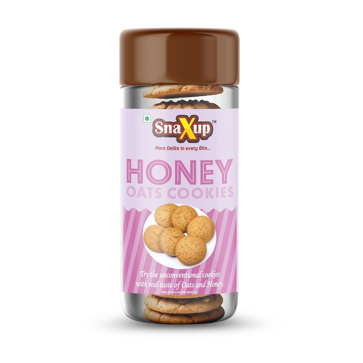 SnaXup Honey & Oat Cookies 150GGm