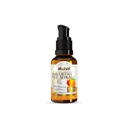 Atulya Vedic Ubtan Face Serum | Minimises Tan and Pigmentation - 30ml