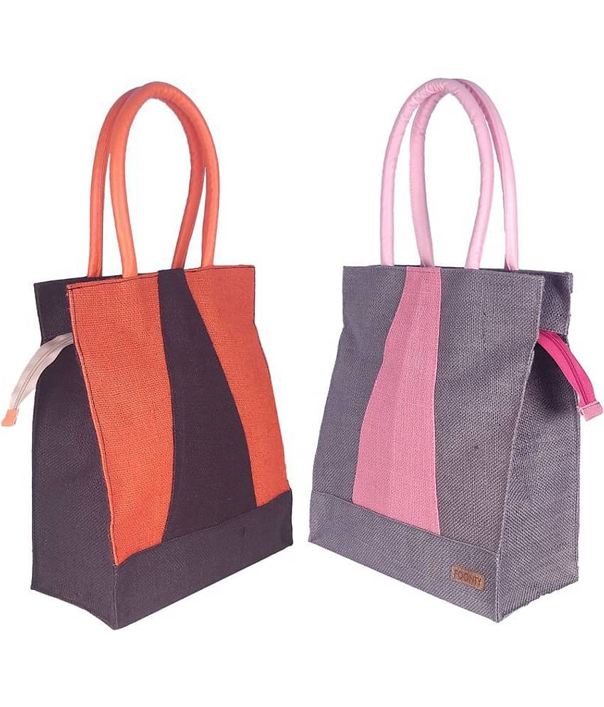 Foonty Multi Lunch Bags - 2 Pcs