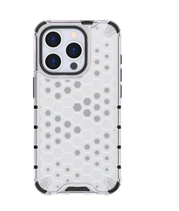 Honeycomb - Translucent Armor Shockproof iPhone Case iPhone 14 PLUS