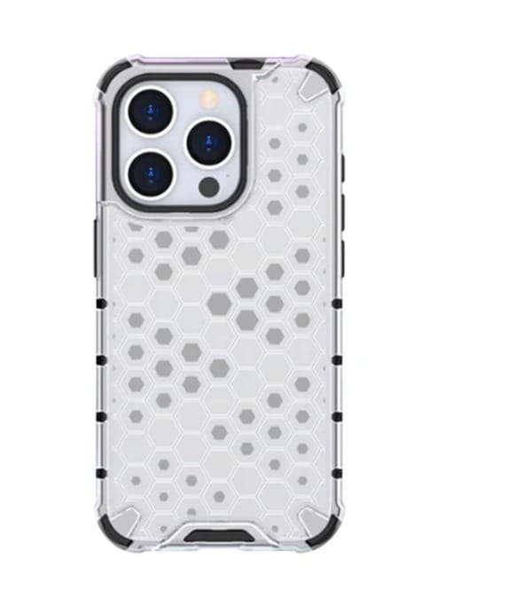 Honeycomb - Translucent Armor Shockproof iPhone Case iPhone 12