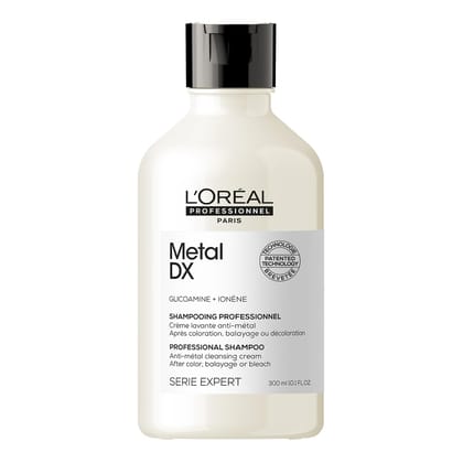 LOreal Professionnel Serie Expert Metal DX Anti-Metal Cleansing Cream Shampoo, 300ml
