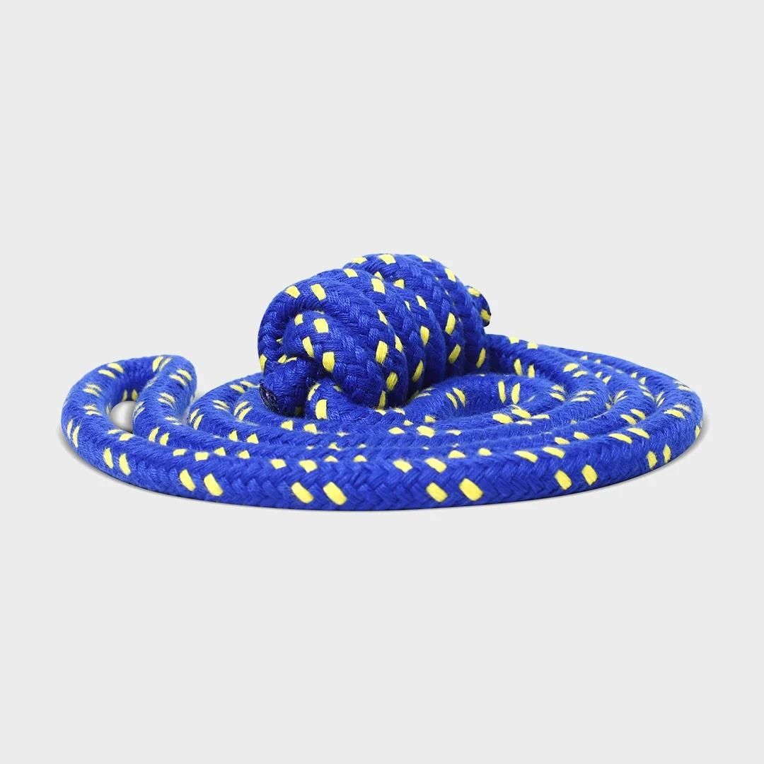 Yoga Wall Ropes 3.2 mtr - Blue & Yellow Dot.