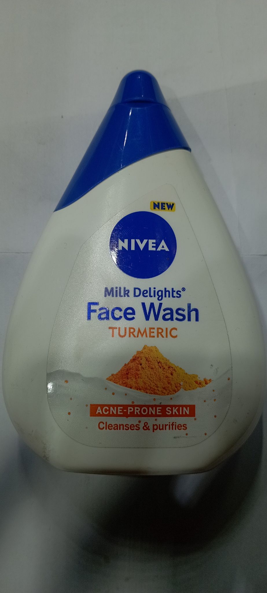 Nivea milk delights face wash turmeric
