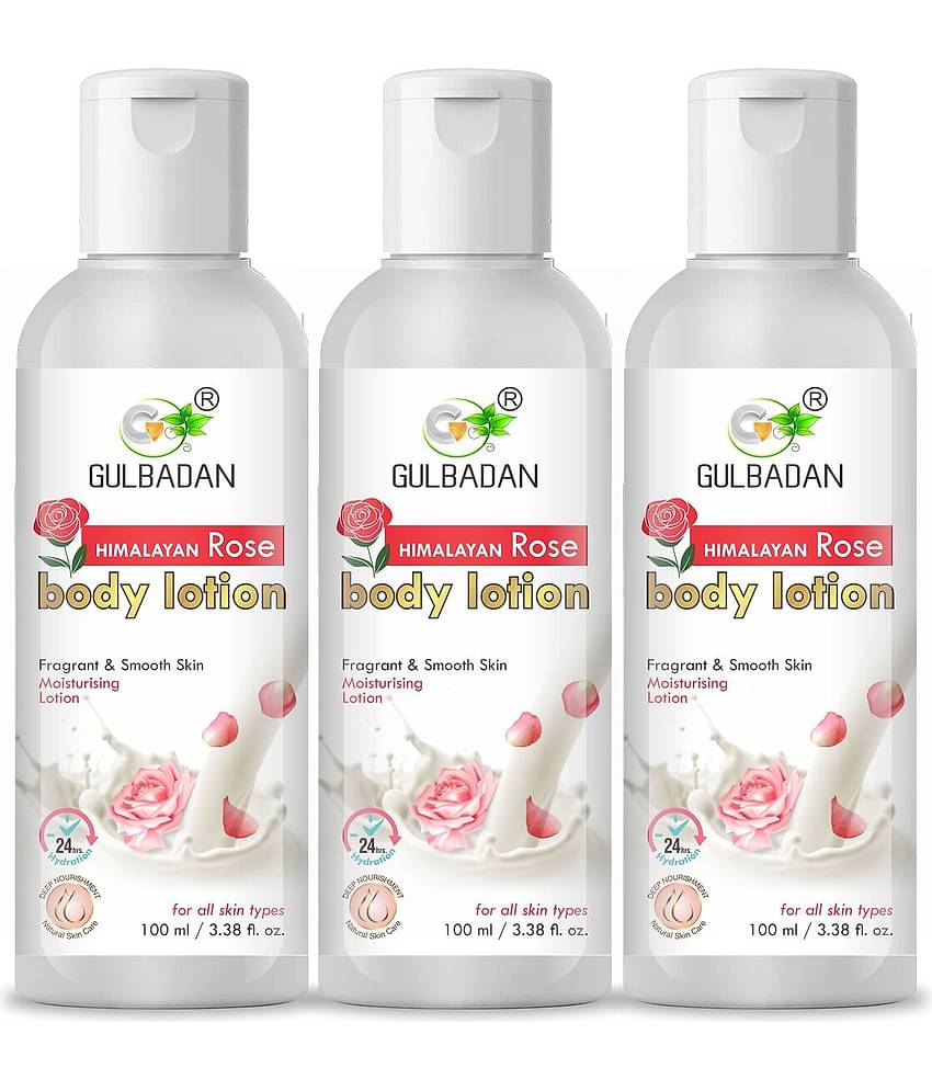 GULBADAN Daily Care Lotion For Combination Skin 300 ml ( Pack of 3 )