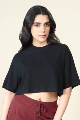 Bamboo Boxy Tee-XXS