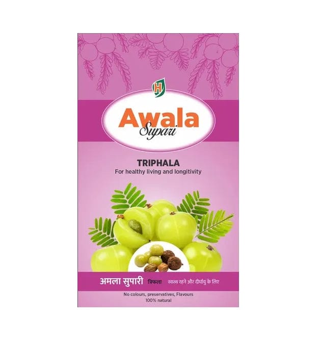 Hillarious Ayurveda Swasthamla Awala Triphala Supari, 50 gm