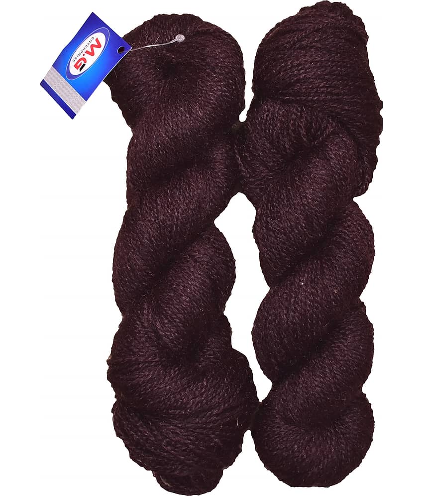 Rabit Excel Coffee (200 gm)  Wool Hank Hand knitting wool / Art Craft soft fingering crochet hook yarn, needle knitting yarn thread dyed
