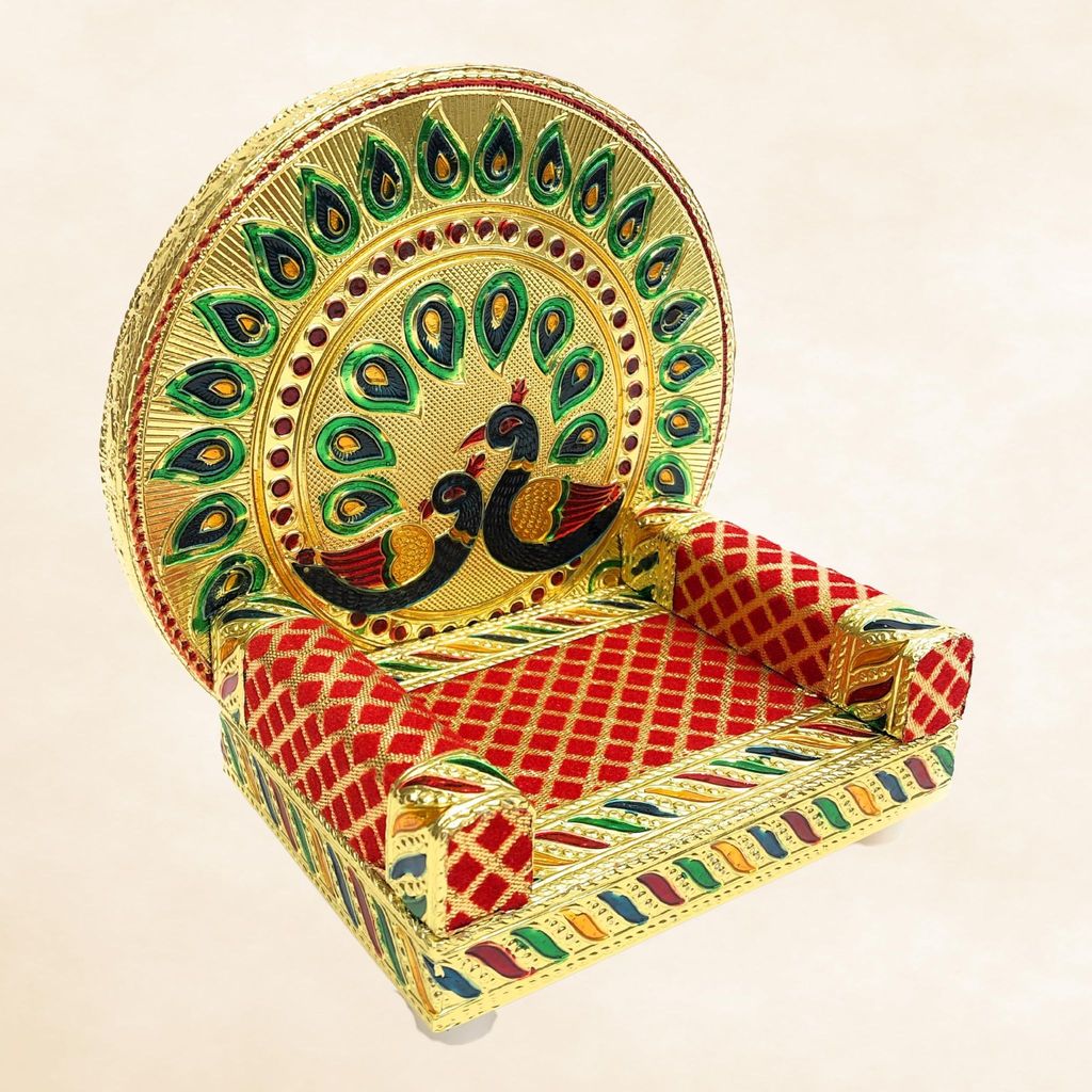 New Home - - and - - Decor Laddu Gopal Sinhasan 2025 at ShopCircuit | ONDC