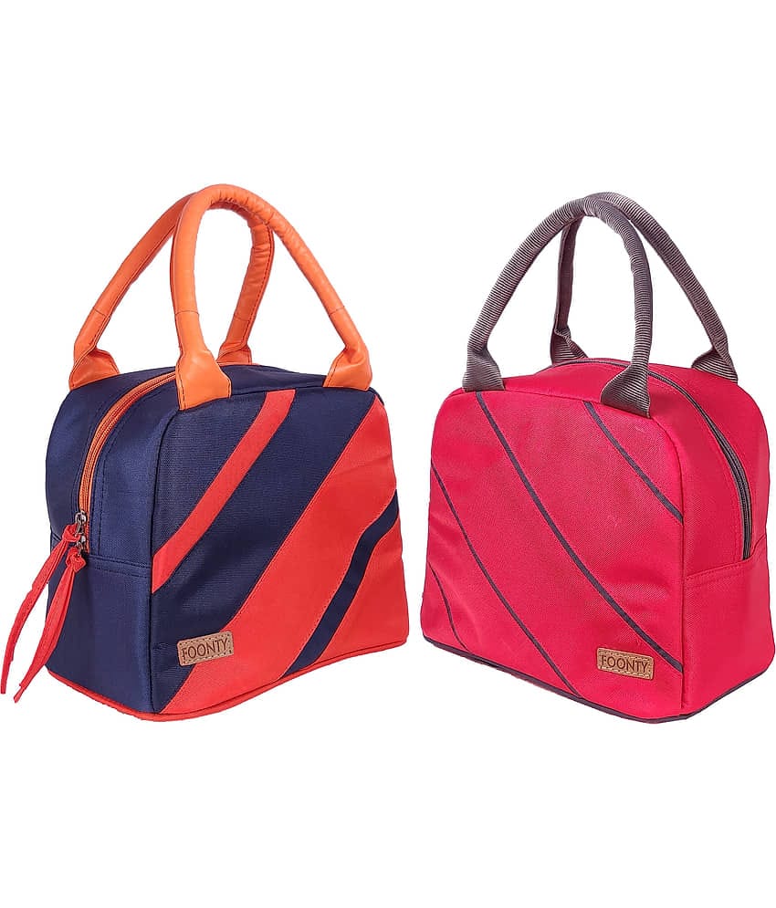Foonty Multi Lunch Bags - 2 Pcs