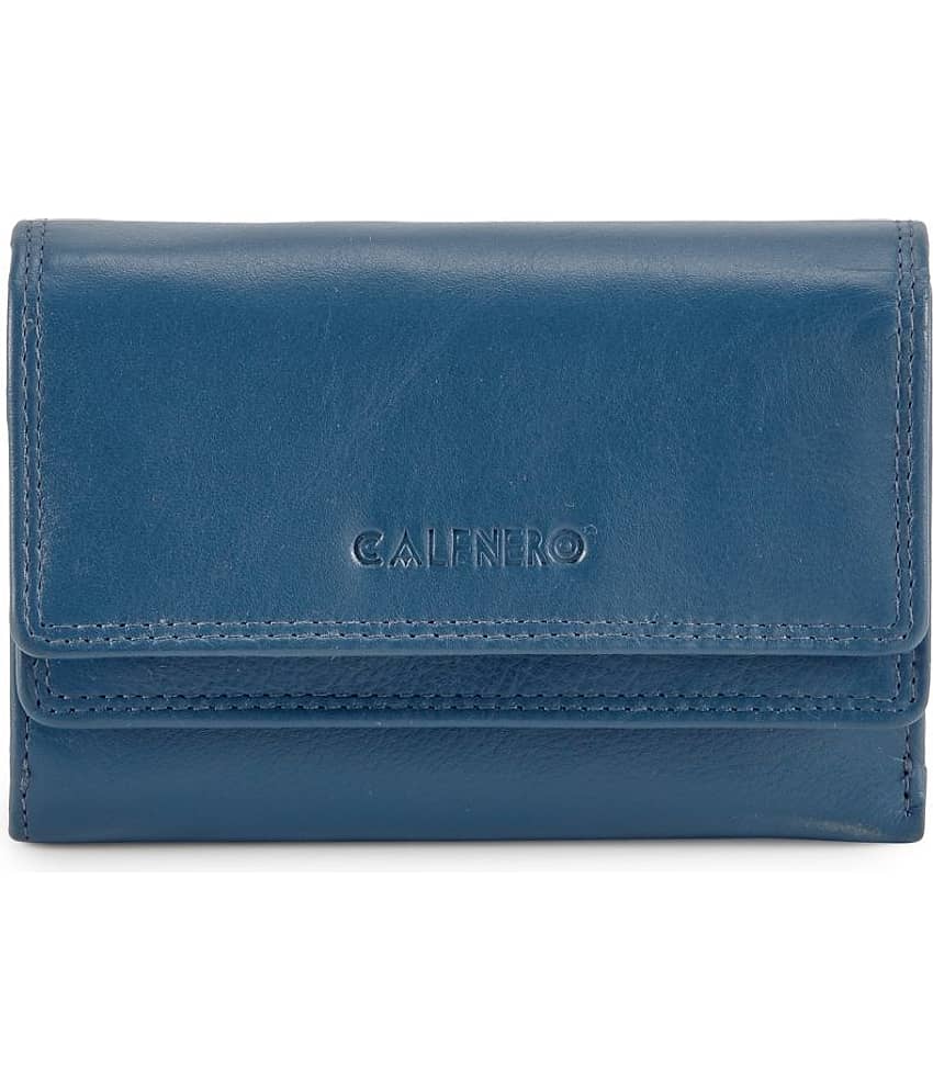 Calfnero Blue Wallet