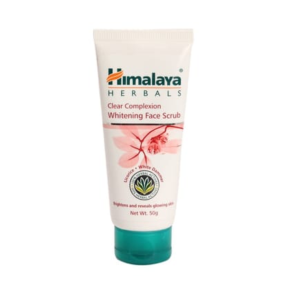 Himalaya Herbals Clear Complexion Whitening Face Scrub, 100g