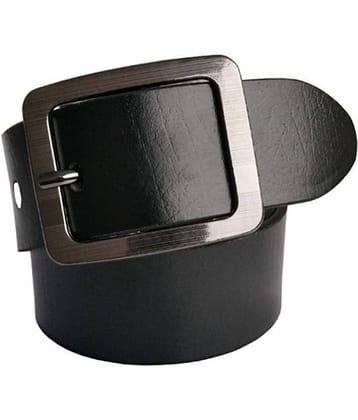 Wholesome Deal - Black Leather Men's Formal Belt ( Pack of 1 )
