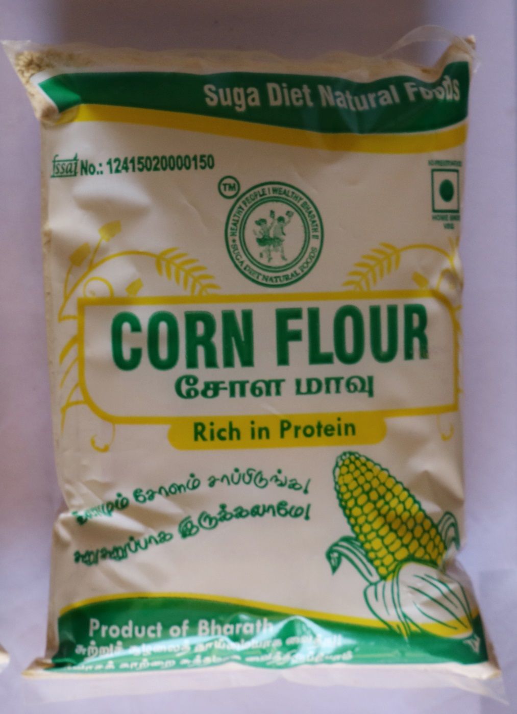 Yellow Corn Flour 400 Gms